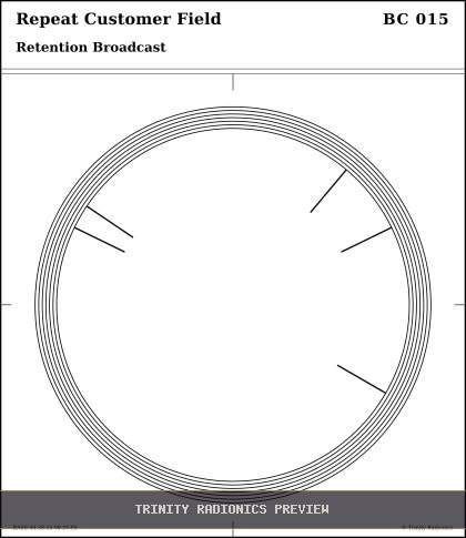 Repeat Customer Field Radial radionics card preview