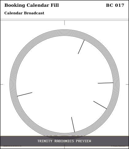 Booking Calendar Fill Radial radionics card preview