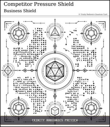 Competitor Pressure Shield Quantum radionics card preview