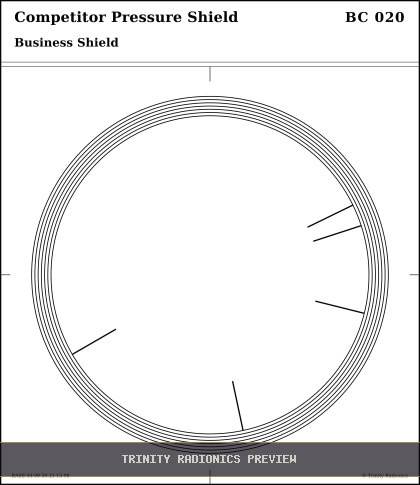 Competitor Pressure Shield Radial radionics card preview