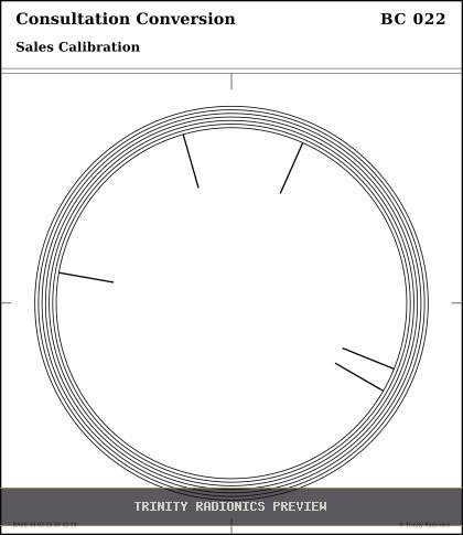 Consultation Conversion Radial radionics card preview