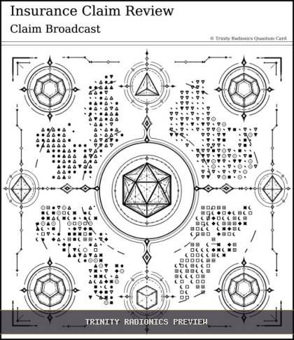 Insurance Claim Review Quantum radionics card preview