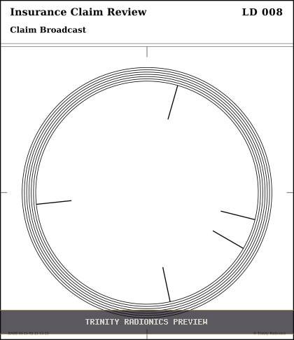 Insurance Claim Review Radial radionics card preview