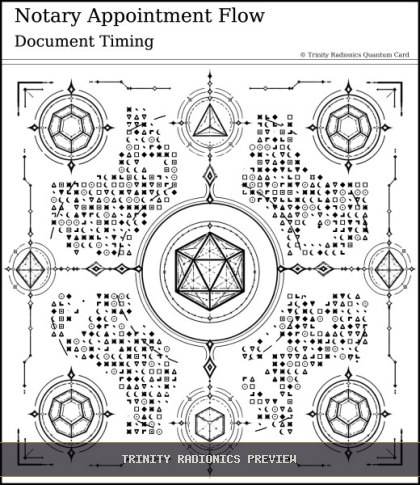 Notary Appointment Flow Quantum radionics card preview