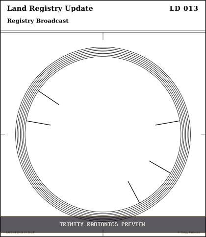 Land Registry Update Radial radionics card preview