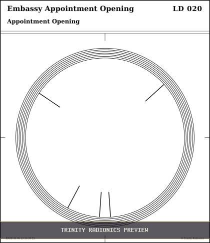 Embassy Appointment Opening Radial radionics card preview