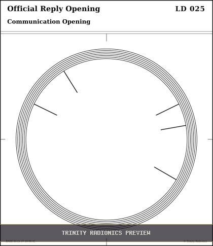 Official Reply Opening Radial radionics card preview