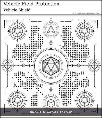 Vehicle Field Protection Quantum radionics card preview