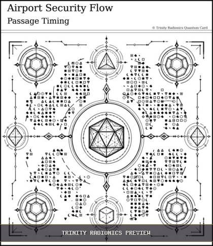 Airport Security Flow Quantum radionics card preview