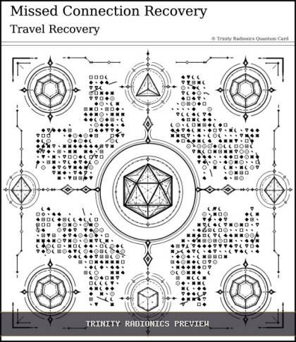Missed Connection Recovery Quantum radionics card preview