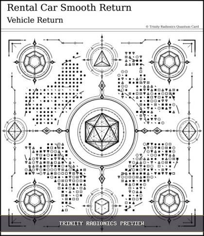 Rental Car Smooth Return Quantum radionics card preview