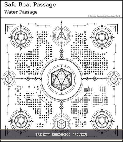 Safe Boat Passage Quantum radionics card preview