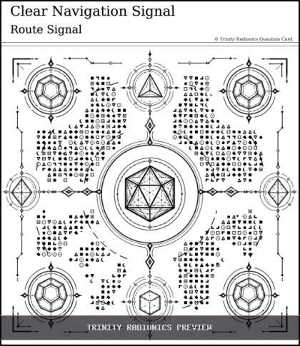 Clear Navigation Signal Quantum radionics card preview