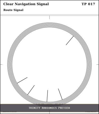 Clear Navigation Signal Radial radionics card preview