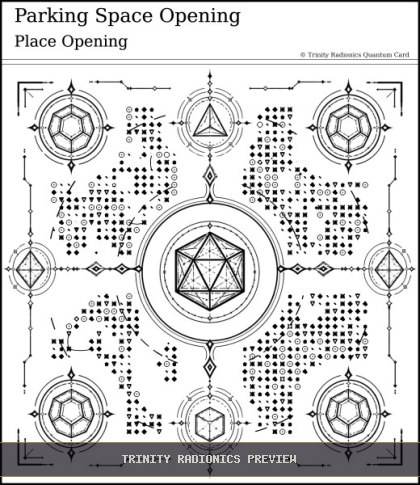 Parking Space Opening Quantum radionics card preview