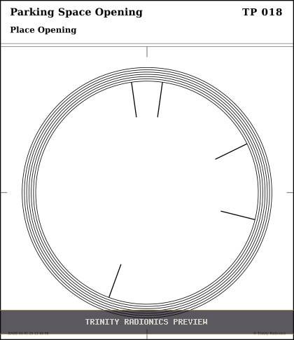Parking Space Opening Radial radionics card preview