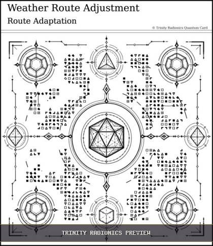 Weather Route Adjustment Quantum radionics card preview
