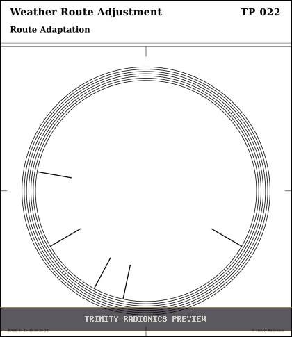 Weather Route Adjustment Radial radionics card preview