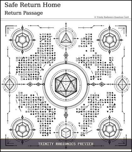 Safe Return Home Quantum radionics card preview