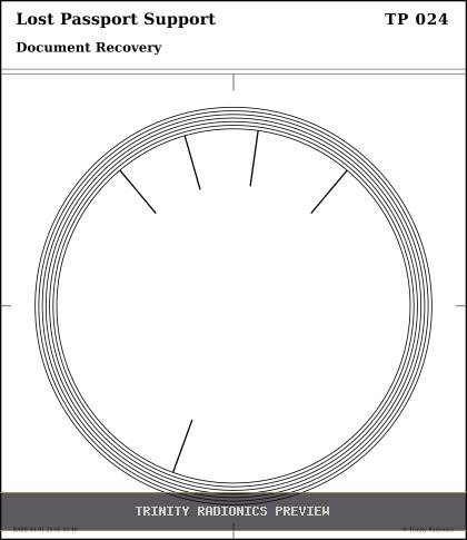 Lost Passport Support Radial radionics card preview