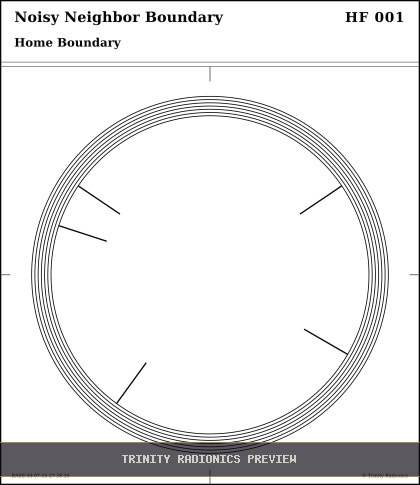 Noisy Neighbor Boundary Radial radionics card preview