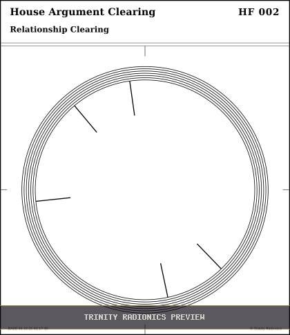 House Argument Clearing Radial radionics card preview
