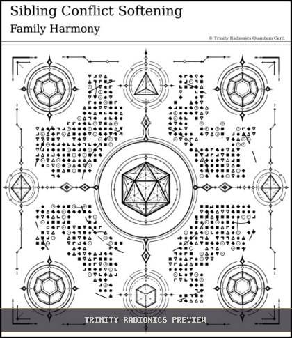 Sibling Conflict Softening Quantum radionics card preview