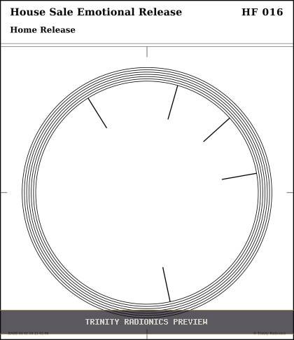 House Sale Emotional Release Radial radionics card preview