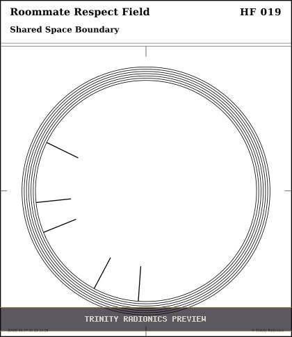 Roommate Respect Field Radial radionics card preview