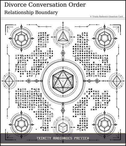 Divorce Conversation Order Quantum radionics card preview