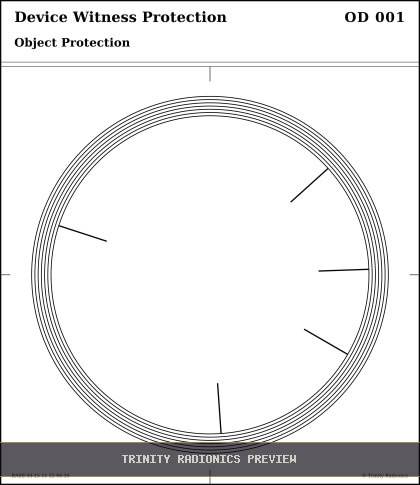 Device Witness Protection Radial radionics card preview