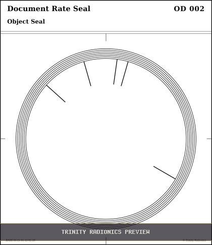 Document Rate Seal Radial radionics card preview