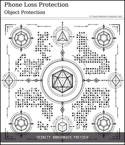 Phone Loss Protection Quantum radionics card preview