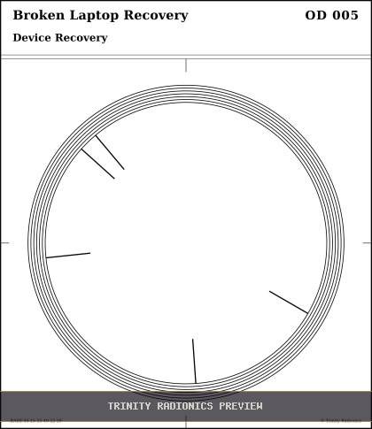 Broken Laptop Recovery Radial radionics card preview