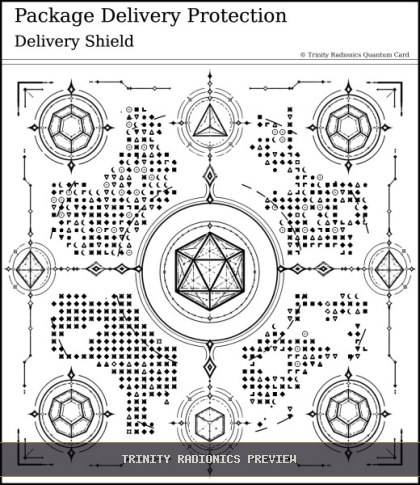 Package Delivery Protection Quantum radionics card preview