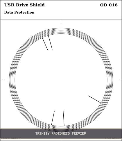 USB Drive Shield Radial radionics card preview