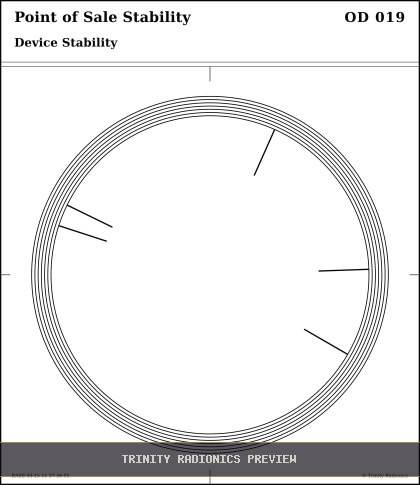 Point of Sale Stability Radial radionics card preview