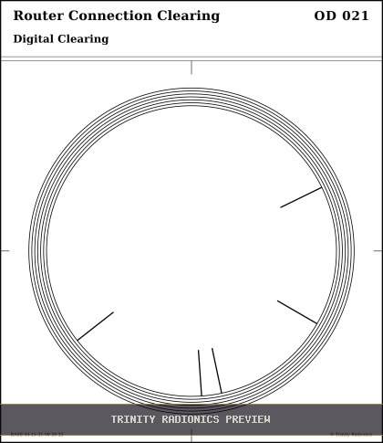 Router Connection Clearing Radial radionics card preview
