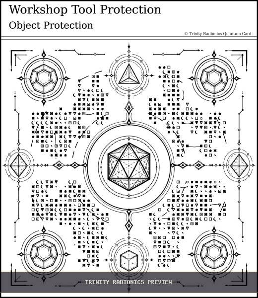 Workshop Tool Protection Quantum radionics card preview - Objects, Devices & Data - Quantum