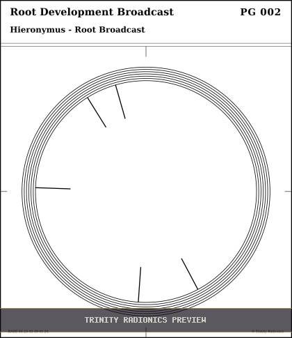 Root Development Broadcast Radial radionics card preview