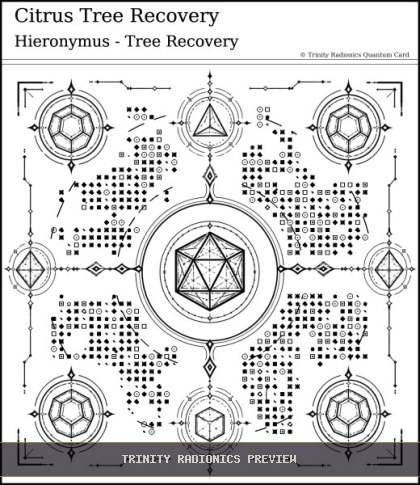 Citrus Tree Recovery Quantum radionics card preview