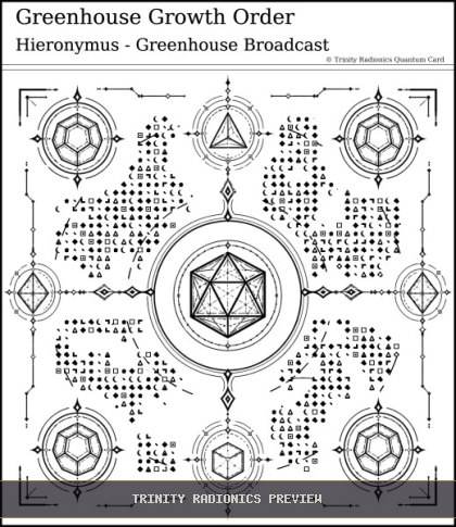 Greenhouse Growth Order Quantum radionics card preview