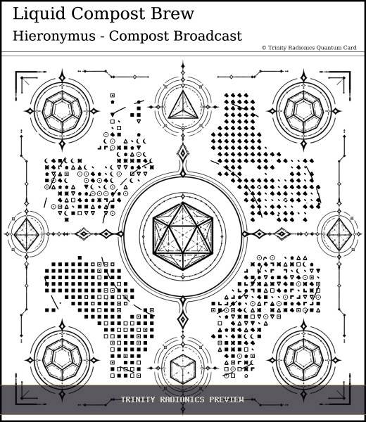 Liquid Compost Brew Quantum radionics card preview - Plants, Gardens & Agriculture - Quantum / Premium