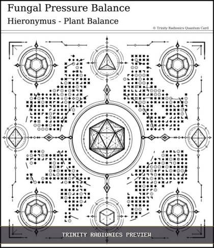 Fungal Pressure Balance Quantum radionics card preview