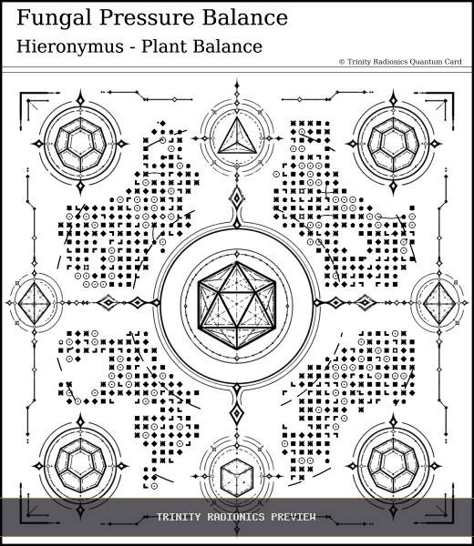 Fungal Pressure Balance Quantum radionics card preview - Plants, Gardens & Agriculture - Quantum / Premium