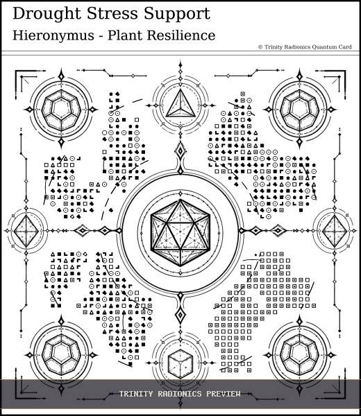 Drought Stress Support Quantum radionics card preview - Plants, Gardens & Agriculture - Quantum / Premium