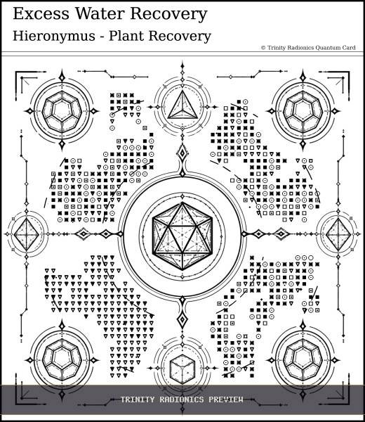 Excess Water Recovery Quantum radionics card preview - Plants, Gardens & Agriculture - Quantum / Premium