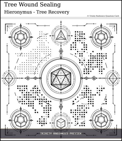 Tree Wound Sealing Quantum radionics card preview - Plants, Gardens & Agriculture - Quantum / Premium
