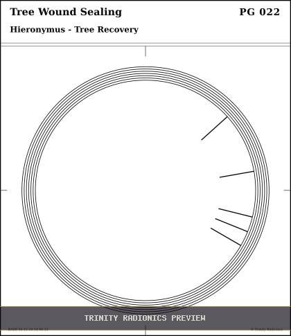 Tree Wound Sealing Radial radionics card preview