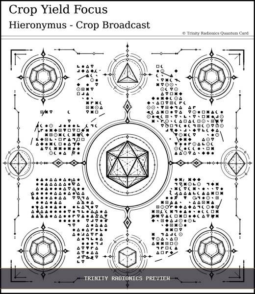 Crop Yield Focus Quantum radionics card preview - Plants, Gardens & Agriculture - Quantum / Premium